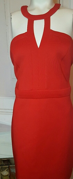Guess Red Dress sz 8 - Picture 2 of 7